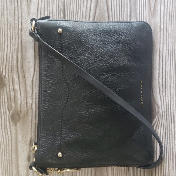 Rebecca Minkoff Bags Rebecca Minkkoff Black Pebble Leather